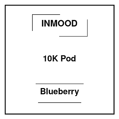 Inmood Pod 10K Blueberry