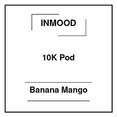 Inmood Pod 10K Banana Mango
