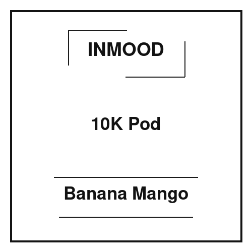Inmood Pod 10K Banana Mango Inmood Pod 10K Banana Mango
