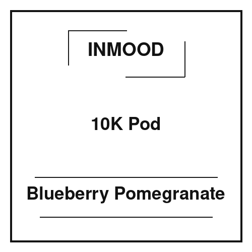 Inmood Pod 10K Blueberry Pomegranate