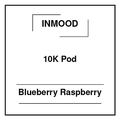 Inmood Pod 10K Blueberry Raspberry