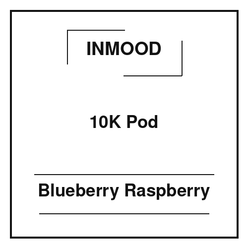 Inmood Pod 10K Blueberry Raspberry Inmood Pod 10K Blueberry Raspberry