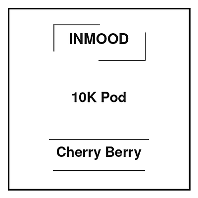 Inmood Pod 10K Cherry Berry
