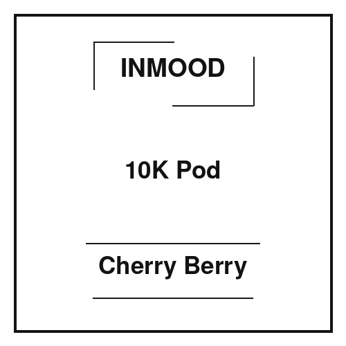 Inmood Pod 10K Cherry Berry Inmood Pod 10K Cherry Berry