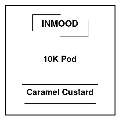 Inmood Pod 10K Caramel Custard