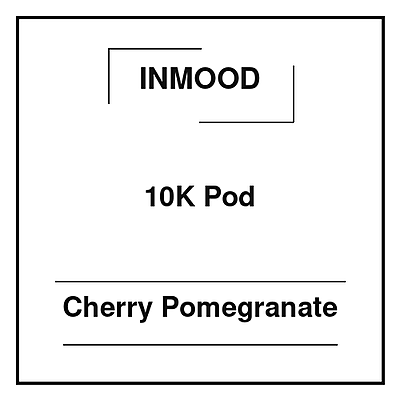 Inmood Pod 10K Cherry Pomegranate