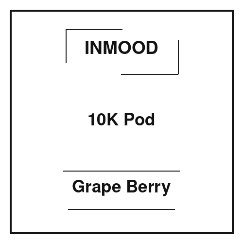 Inmood Pod 10K Grape Berry Inmood Pod 10K Grape Berry