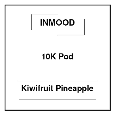 Inmood Pod 10K Kiwifruit Pineapple