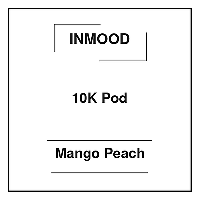 Inmood Pod 10K Mango Peach