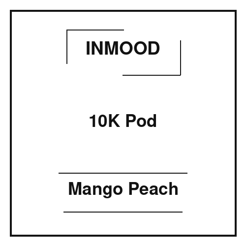 Inmood Pod 10K Mango Peach Inmood Pod 10K Mango Peach