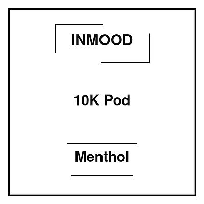 Inmood Pod 10K Menthol