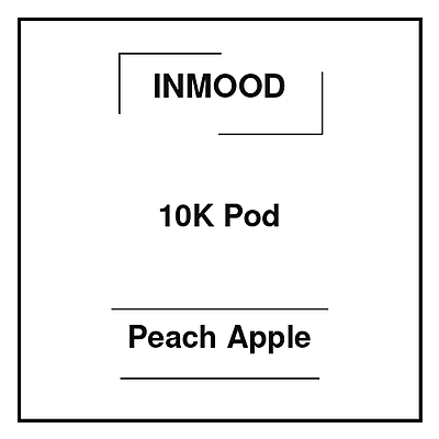 Inmood Pod 10K Peach Apple
