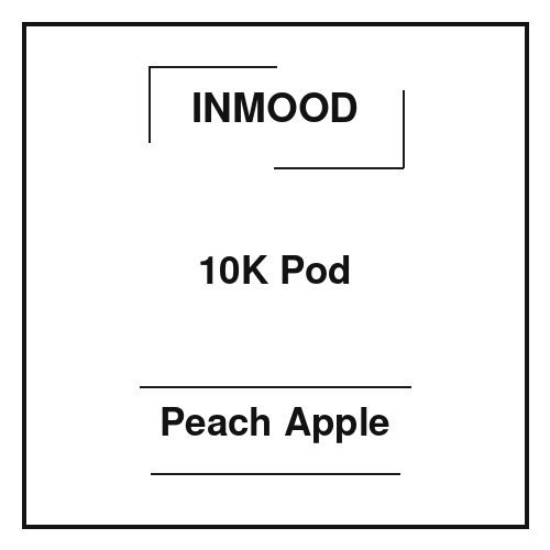 Inmood Pod 10K Peach Apple Inmood Pod 10K Peach Apple