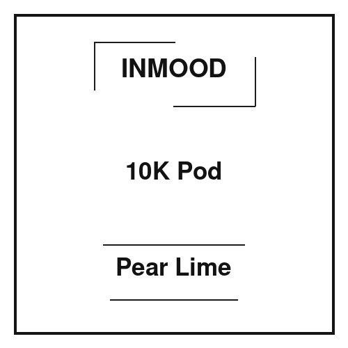 Inmood Pod 10K Pear Lime Inmood Pod 10K Pear Lime