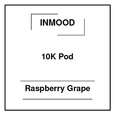 Inmood Pod 10K Raspberry Grape