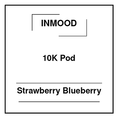 Inmood Pod 10K Strawberry Blueberry