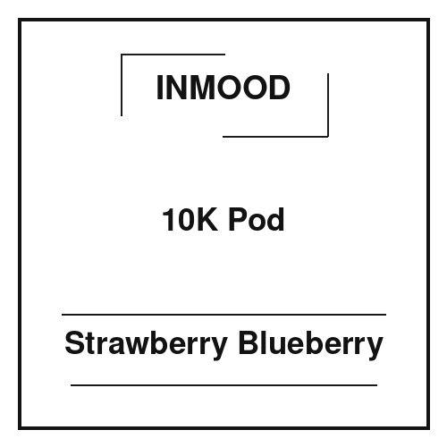 Inmood Pod 10K Strawberry Blueberry Inmood Pod 10K Strawberry Blueberry