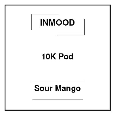 Inmood Pod 10K Sour Mango