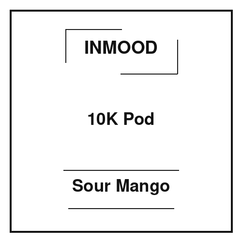 Inmood Pod 10K Sour Mango Inmood Pod 10K Sour Mango