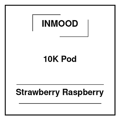 Inmood Pod 10K Strawberry Raspberry