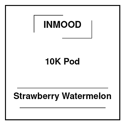 Inmood Pod 10K Strawberry Watermelon