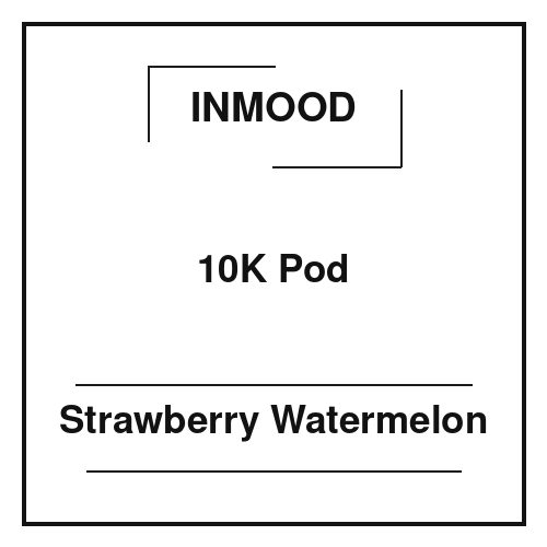 Inmood Pod 10K Strawberry Watermelon Inmood Pod 10K Strawberry Watermelon