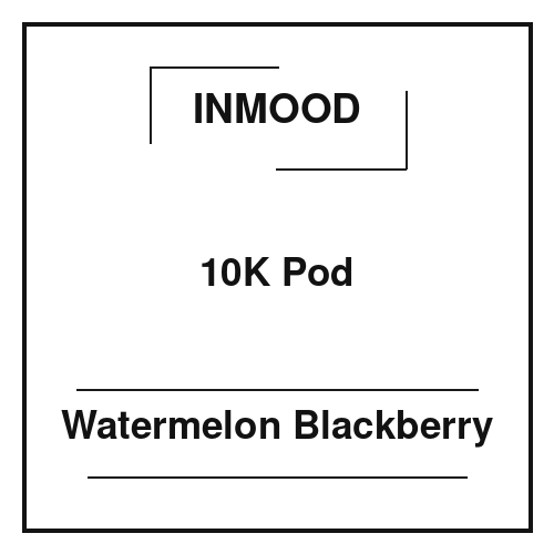 Inmood Pod 10K Watermelon Blackberry Inmood Pod 10K Watermelon Blackberry