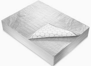INSULATED FOIL SHEET 14X14 1000 SHEETS INSULATED FOIL SHEET 14X14 1000 SHEETS