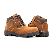 Bota dieléctrica tipo Borceguí VanVien, Café