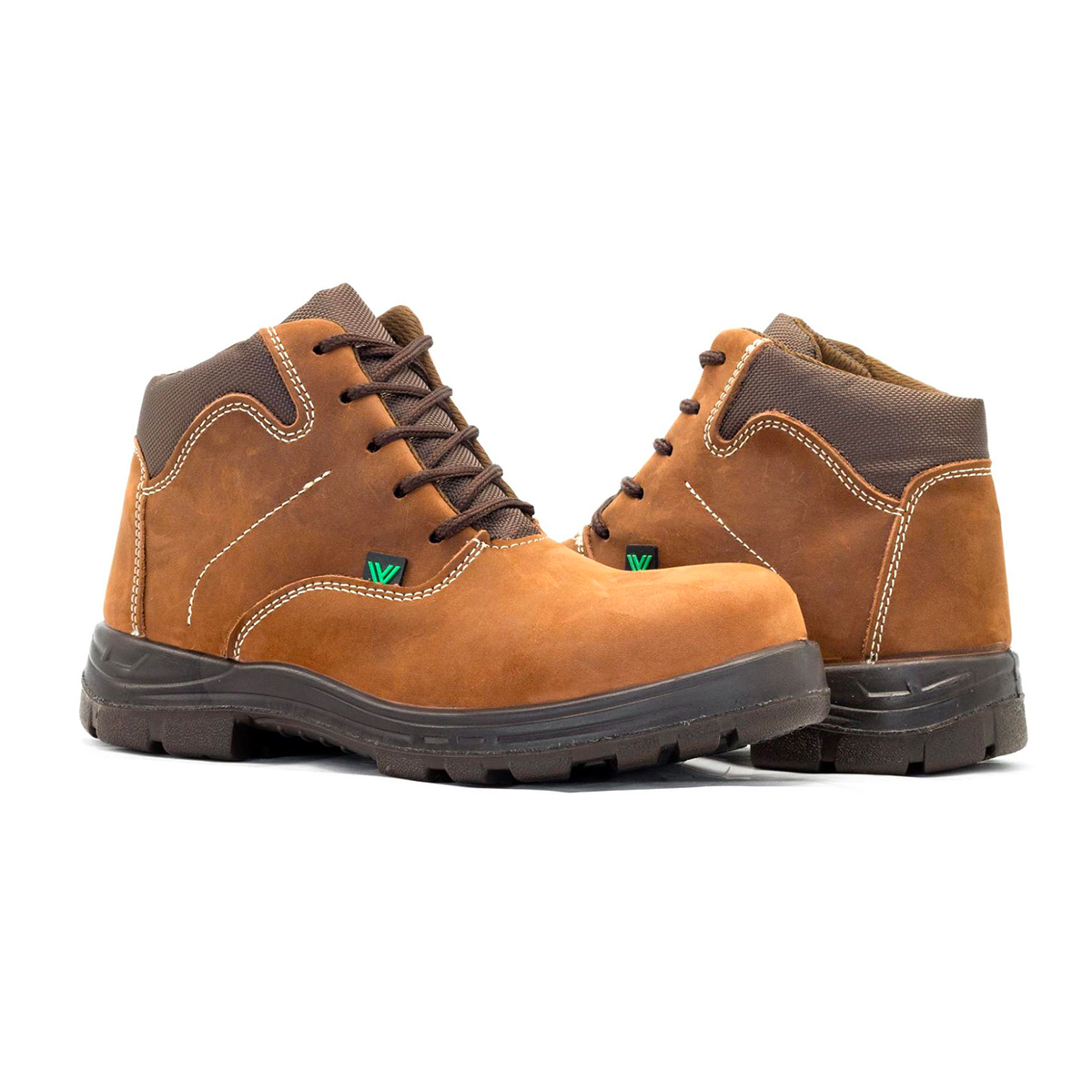 Bota dieléctrica tipo Borceguí VanVien, Café