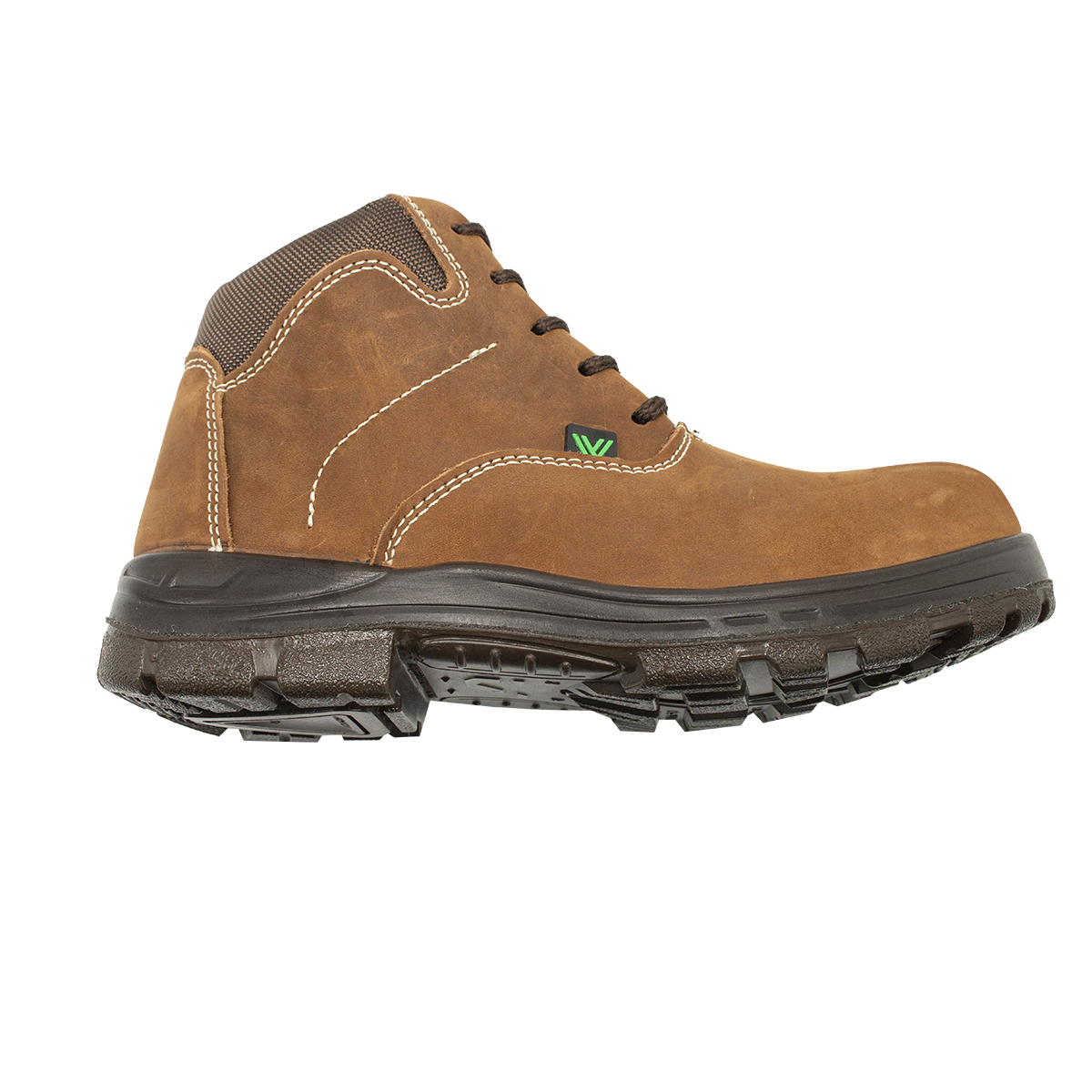 Bota dieléctrica tipo Borceguí VanVien, Café