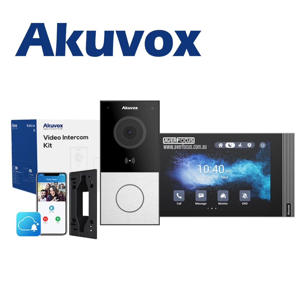 Akuvox IP Intercom Linux Kit (E12S/S562/Angle Bracket)