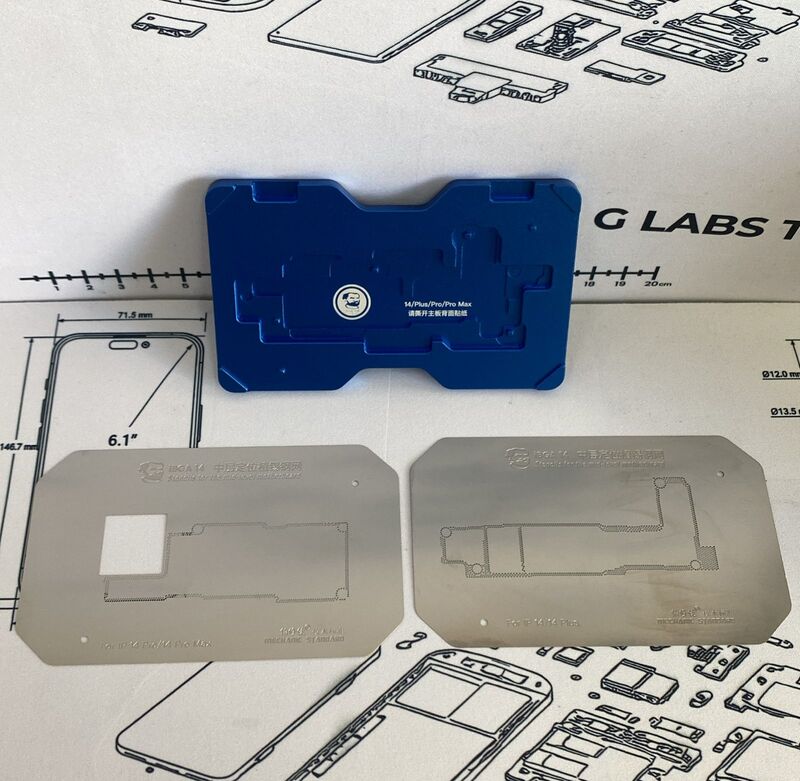 Stencil MIJING Z20 Pro iPhone X al 16
