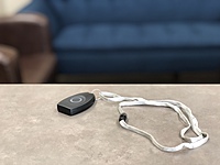 IQ Panic Button Pendant with Neck Lanyard - QS1332-840 IQ Panic Button Pendant with Neck Lanyard - QS1332-840
