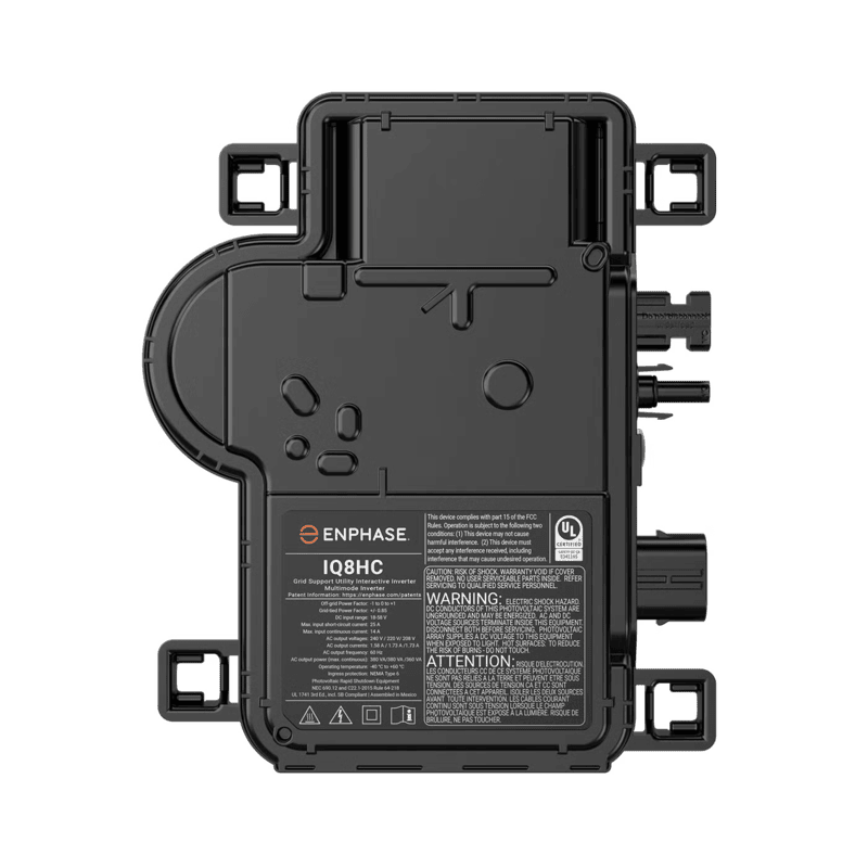Enphase IQ8HC-72-M-US Microinverter | 240V | 384VA Max Power | Made in USA