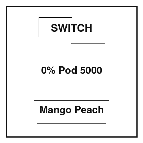 Switch 0% Pod 5000 Mango Peach Switch 0% Pod 5000 Mango Peach