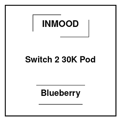 Inmood Switch 2 30K Pod Blueberry