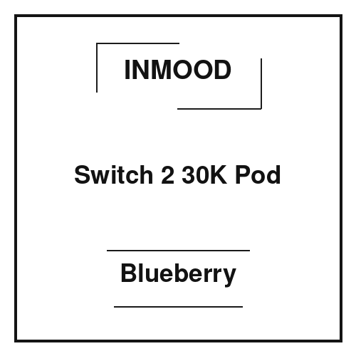 Inmood Switch 2 30K Pod Blueberry