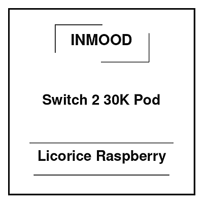 Inmood Switch 2 30K Pod Licorice Raspberry