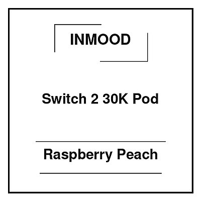 Inmood Switch 2 30K Pod Raspberry Peach