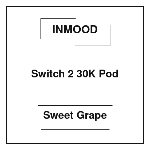 Inmood Switch 2 30K Pod Sweet Grape
