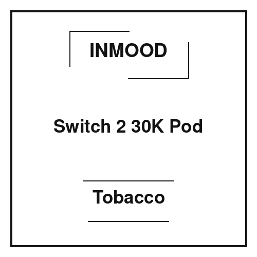 Inmood Switch 2 30K Pod Tobacco