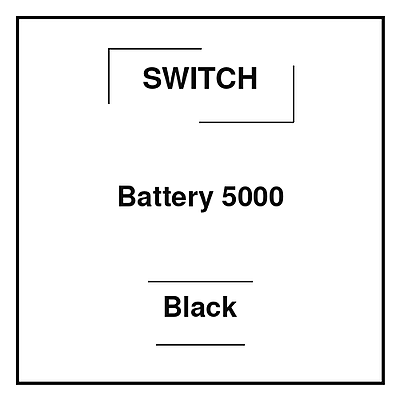 Switch Battery 5000 Black