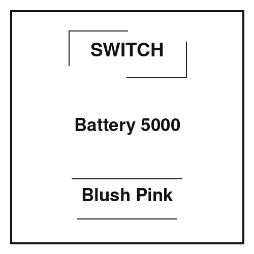 Switch Battery 5000 Blush Pink