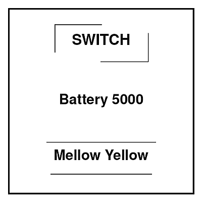 Switch Battery 5000 Mellow Yellow