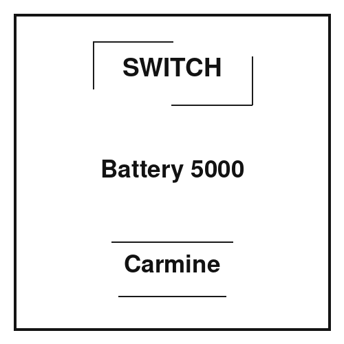 Switch Battery 5000 Carmine