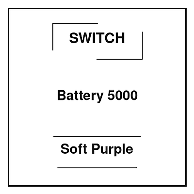 Switch Battery 5000 Soft Purple