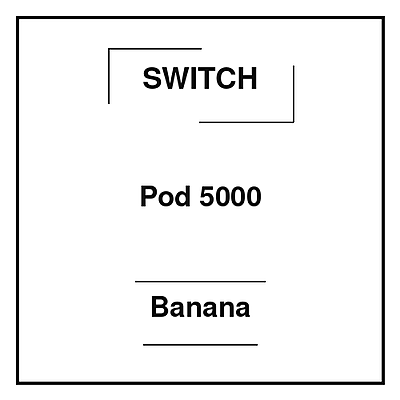 Switch Pod 5000 Banana Switch Pod 5000 Banana