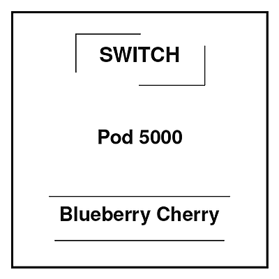 Switch Pod 5000 Blueberry Cherry Switch Pod 5000 Blueberry Cherry