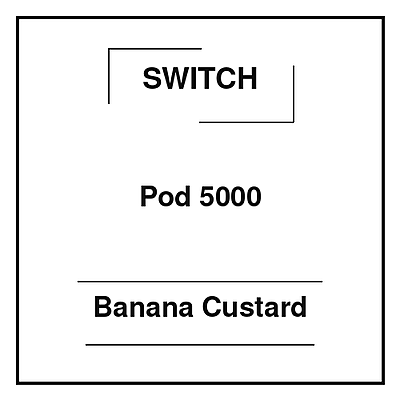 Switch Pod 5000 Banana Custard Switch Pod 5000 Banana Custard